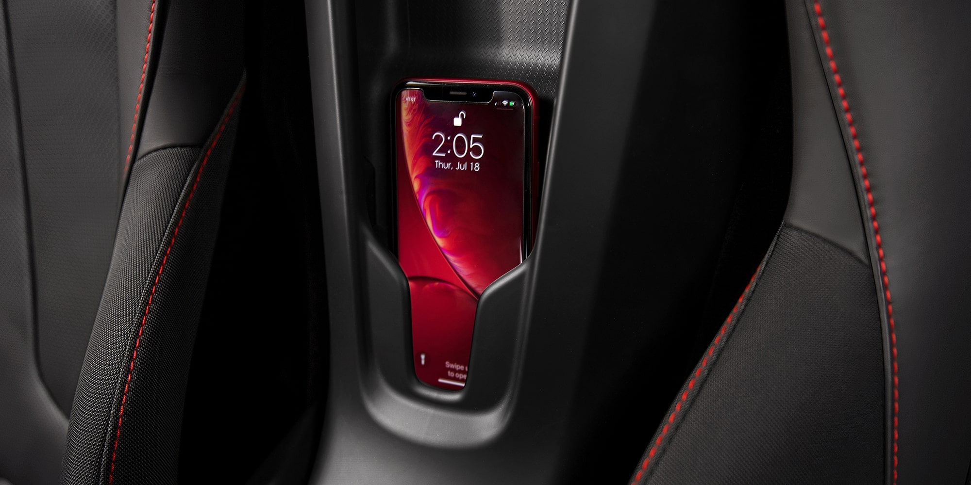 2020 Chevrolet Corvette Mid-Engine Sports Car wireless charging